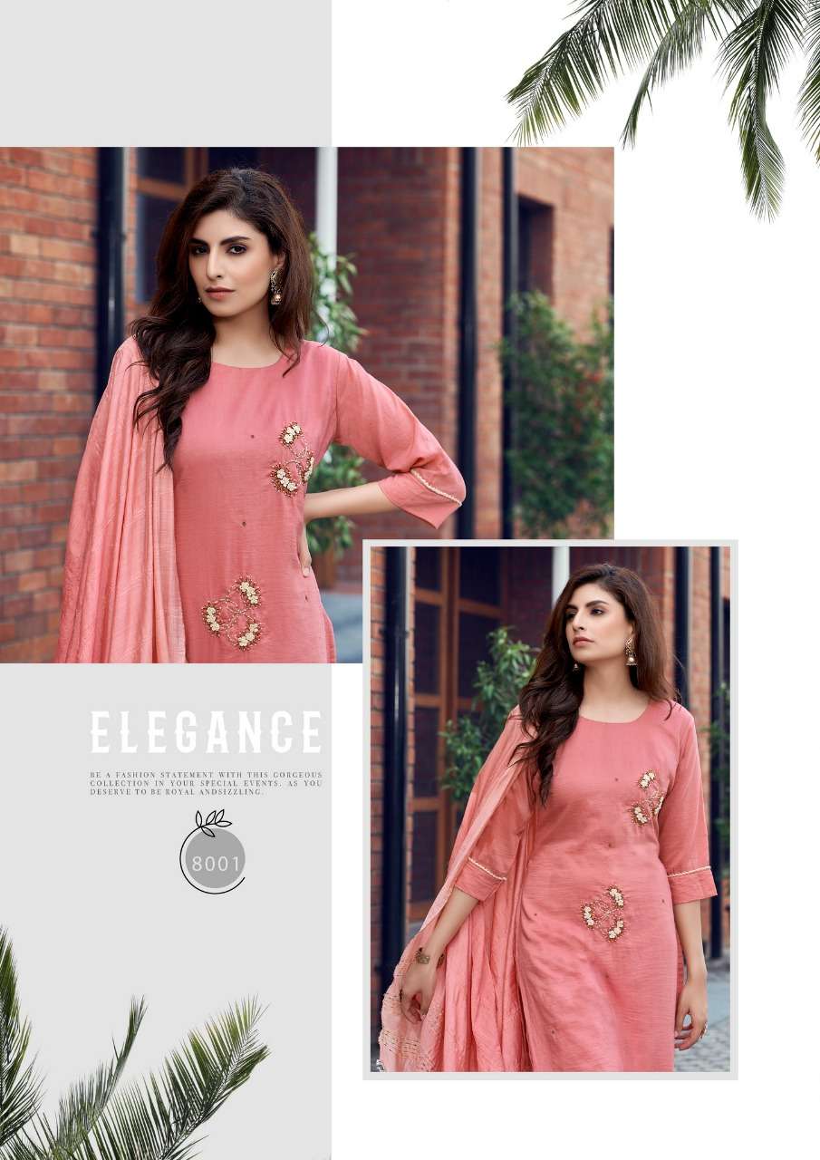 Parra Studio-Chunnri Vol 8-Maska-Masline-Khatli-Work-Kurti-Weaving-Border-Lace-Work-Dupatta-8001-C